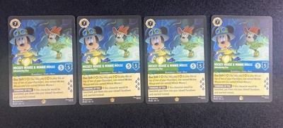 Mickey Mouse & Minnie Mouse - Adventuring Duo 99/207 Attack of the Vine! X4