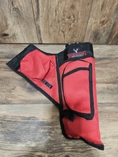 Bohning Archery Arrow Quiver 3 Tubes Waist Hip Bag Belt Back Pouch Bow Hunting