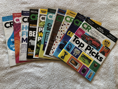 #ad LOT OF 10 2 double issues CONSUMER REPORTS MAGAZINES JANUARY DECEMBER 2024 $12.49