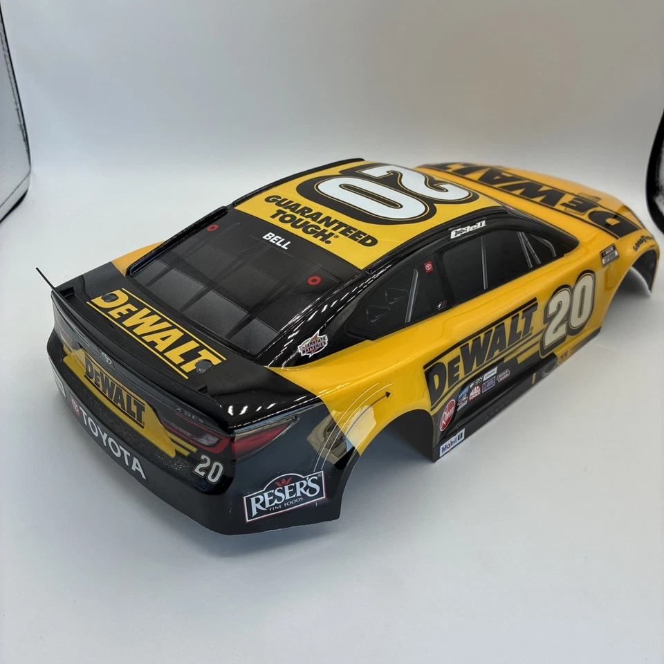 Losi Christopher Bell #20 Dewalt 2025 Body NASCAR GROM LOS-2788 - Image 4 of 4
