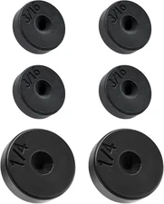 6Pcs Double Flare Adapter 3/16"+1/4" Brake Line Flaring Tool Kit Stainless