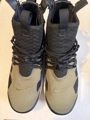 Nike Acronym x Air Presto Mid Olive Black Size Small 9-10 Men Used