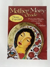 Mother Mary Oracle Cards 2016 Fairchild 44 Cards & Guidebook Set Blue Angel