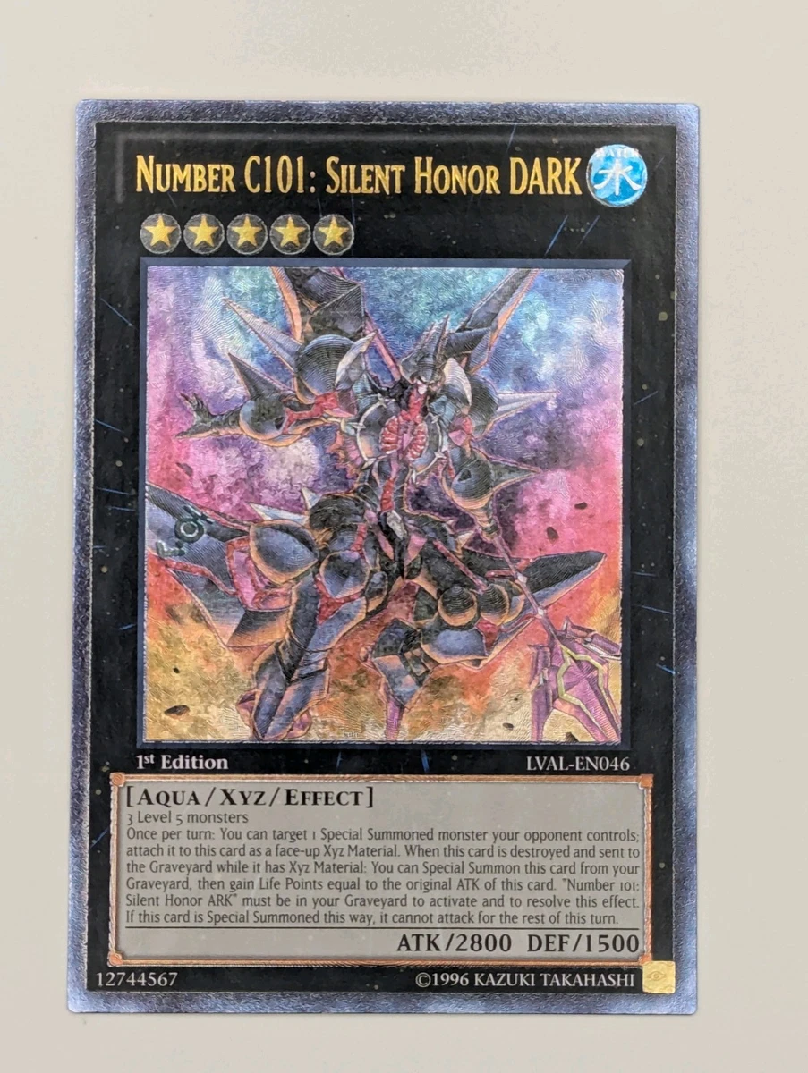 Number C101: Silent Honor DARK LVAL-EN046 Legacy of the Valiant