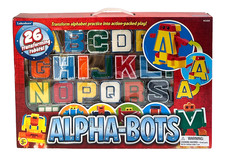 Lakeshore Alpha-Bots 26 Transforming Robots, Transform Alphabet Into Action Play