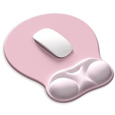 Ergonomic Mouse Pad with Gel Wrist Rest Support for Laptop Computer Home Office