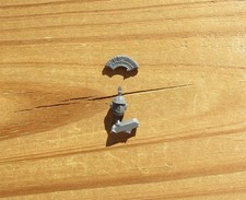 40K Space Marines Legion Mark III Tactical Sgt Helmeted Head w/ Plume Bits