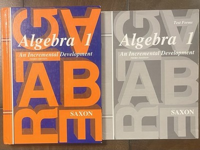 Saxon Algebra 1 : An Incremental Development Textbook and Test Forms - VERY GOOD