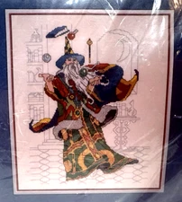 Kappie Originals "Wizard" Counted Cross Stitch Embroidery Kit