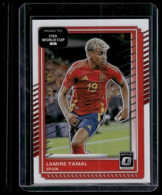2025-26 Donruss Road to FIFA World Cup #10 Lamine Yamal Optic