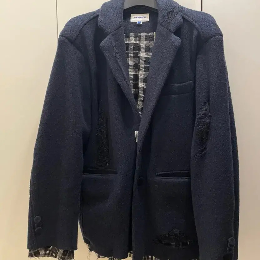 Ader Error Knit Jacket Unique Design Relaxed Fit - image 8