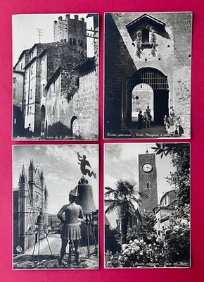4 x Foto AK ORVIETO in Italien um 1941 Stadtansichten  ( 174027