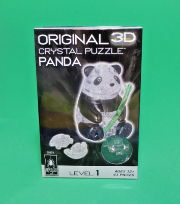'14-'15 BePuzzled 30979 Panda 3D Crystal Puzzle