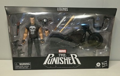 MARVEL LEGENDS THE PUNISHER WITH MOTORCYCLE BOXED SET Hasbro 2020