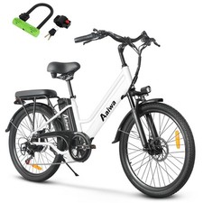 24" Electric Bike for Adult 750W 22MPH 48V 20AH 70Miles City Commuting E-bike