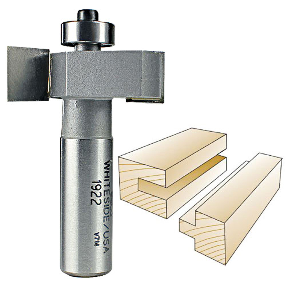 Whiteside Slotting & Rabbeting Bit 1/2 in. SH x 1/2 in. CL x 1/2 in. CD 1922