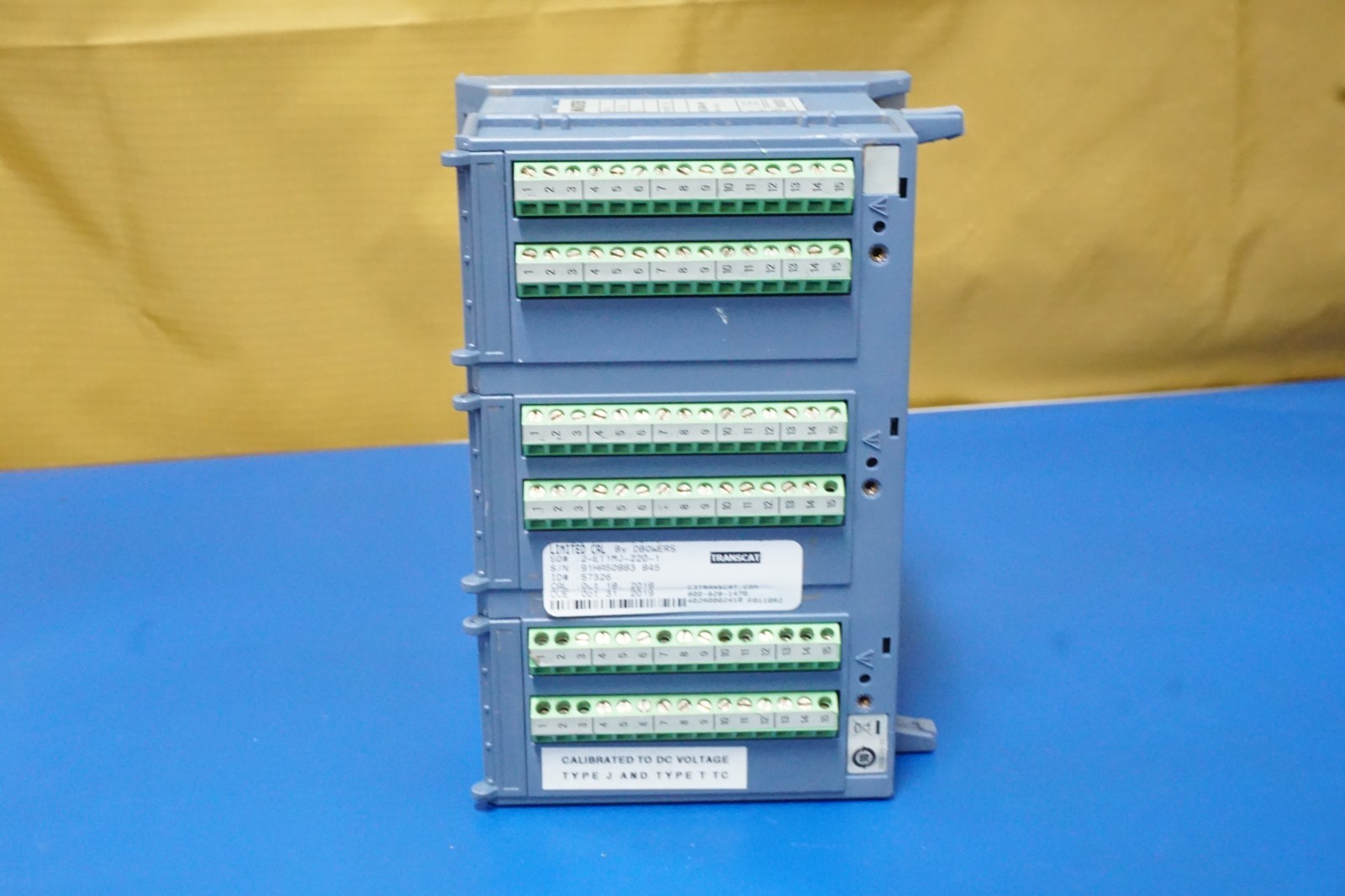 Yokogawa DAQMASTER 30 Channel 3 Slot Analog Input Module - MX110-VTD-L30