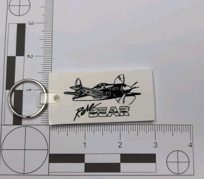 Aeroshell Rare Bear Shell Promotional Keychain Collectible
