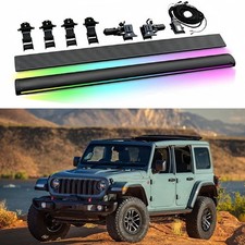 Electric Running Boards Power Side Steps Fits For Jeep Wrangler 4-door 2018-2025