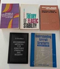 Lot 5 Bücher Tragwerkstechnik Luftfahrt Timo...