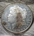 1878 8TF Morgan Silver Dollar About  Uncirculated Vam23 Double Lips Prooflike