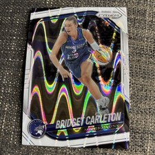 2025 Panini WNBA Prizm - Bridget Carleton #88 - White Seismic Prizm