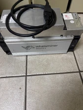Whatsminer M31S+ v10 Bitcoin Miner SHA-256ASIC w/ Power Supply P221C 86TH/s