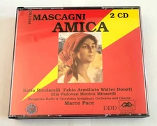 Pietro Masca: Amica: Ricciarelli, Armiliato, Donati- 2CDs W/Booklet - 7010