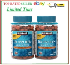 Kirkland Signature Ibuprofen 200 mg., 1,000 Tablets