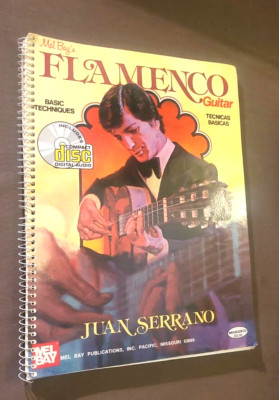 Flamenco Guitar: Basic Techniques (Technicas Basicas) Juan Serrano (1996, PB, CD
