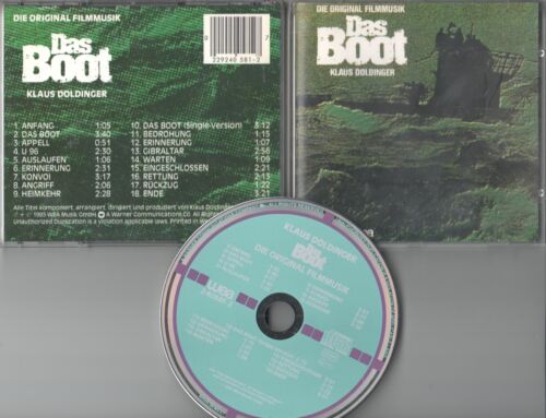 Klaus Doldinger CD-SOUNDTRACK DAS BOOT © 1985 WEA TARGET