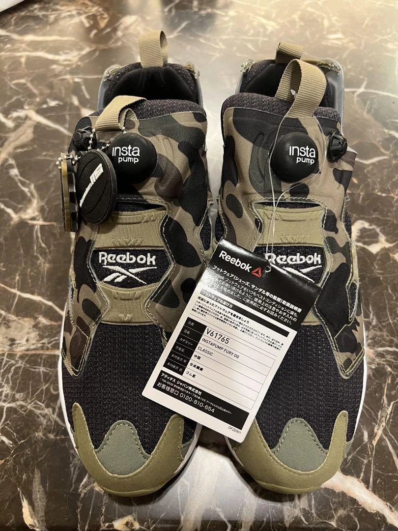 Bape x mita sneakers x reebok US8