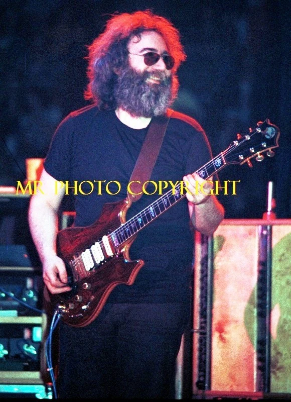 Framed and Matted photo print of Bob Weir and Jerry Garcia 1994 www