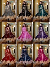 GOWN SALWAR KAMEEZ PAKISTANI INDIAN WEDDING PARTY WEAR DRESS BOLLYWOOD SUIT NEW