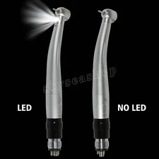 NSK Style Dental High Speed Handpiece (LED E-generator) + 4 Holes Coupler hix