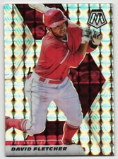 2021 Panini Mosaic Baseball Mosaic Prizm #68 David Fletcher - L.A. Angels