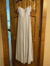 New Jenny Yoo Valence Whisper Blue Bridesmaid Dress Size 6