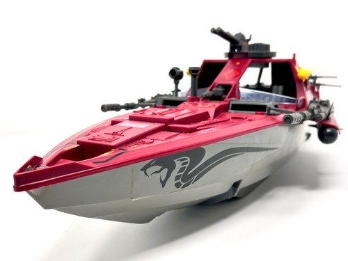 MINT 1985 GI Joe Moray HYDROFOIL + SEARCH LIGHT LENS! Lampreys, CARD + BLUEPRINT - Picture 7 of 24