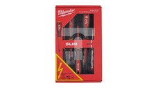 5-piece VDE screwdriver set. (SL0.5x3x100, SL0.8x4x100, PZ1 x80, PZ2 x100 /T2UK