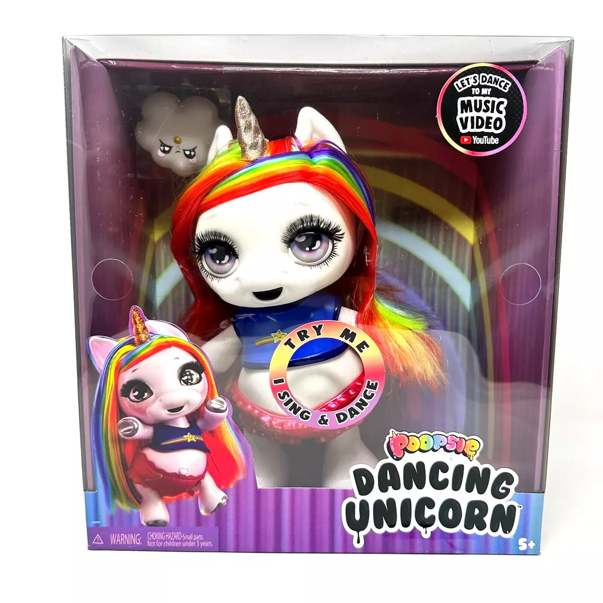 Poopsie Slime Surprise Dancing Unicorn-Rainbow Bright Star Doll