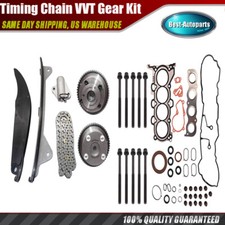 Timing Chain Vvt Gear Kit Head Gasket Set For Kia Soul Hyundai Elantra 2.0l 1.8l