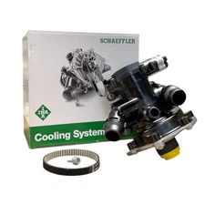 NEW OEM INA Upgraded Thermostat Water Pump Repair Kit For VW Audi 1.8T 2.0T TSI