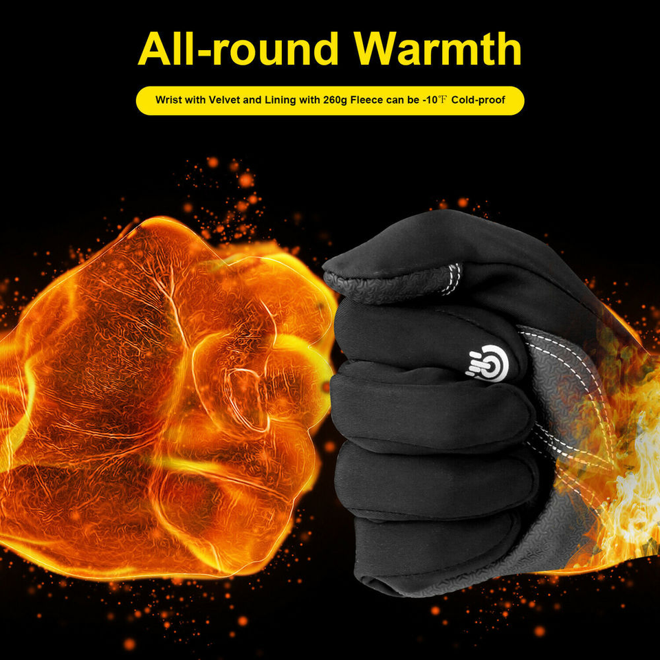 Wavlynn Touch Screen Ski Gloves Unisex Warmth and Precise Grip for Winter Adventures