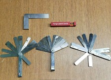 Machinists Square -Feeler Gauge - Flange Wizard Lot of 5 Pieces