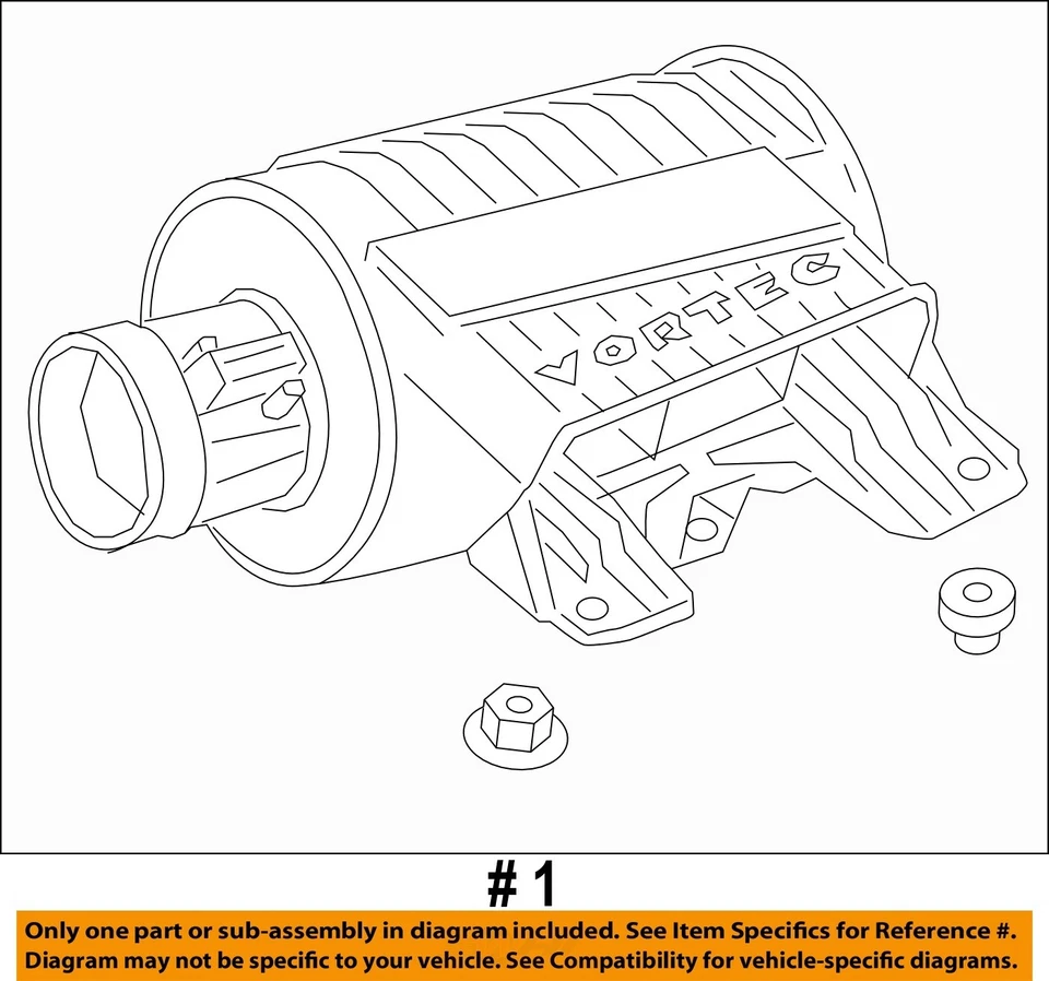 Conjunto de filtro de aire usado se adapta a: camioneta Chevrolet Express 3500 2020 6,0 grado A Foto 4 de 4