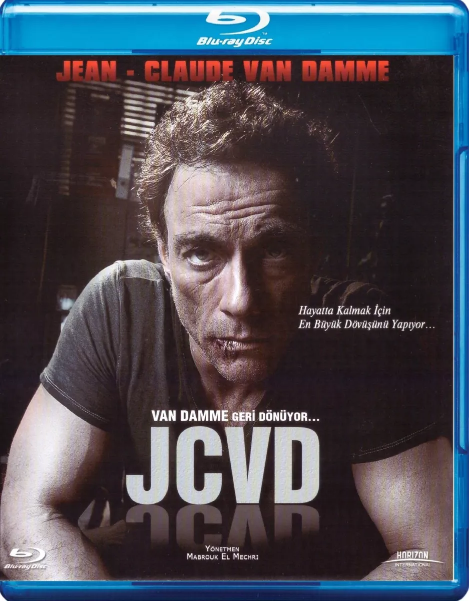 JCVD Jean Claude Van Damme BLU RAY Region B