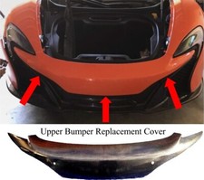 McLaren 650S Upper Bumper Cover 11A7744CP FRP 2015-17 USA Satin BlK Made in USA