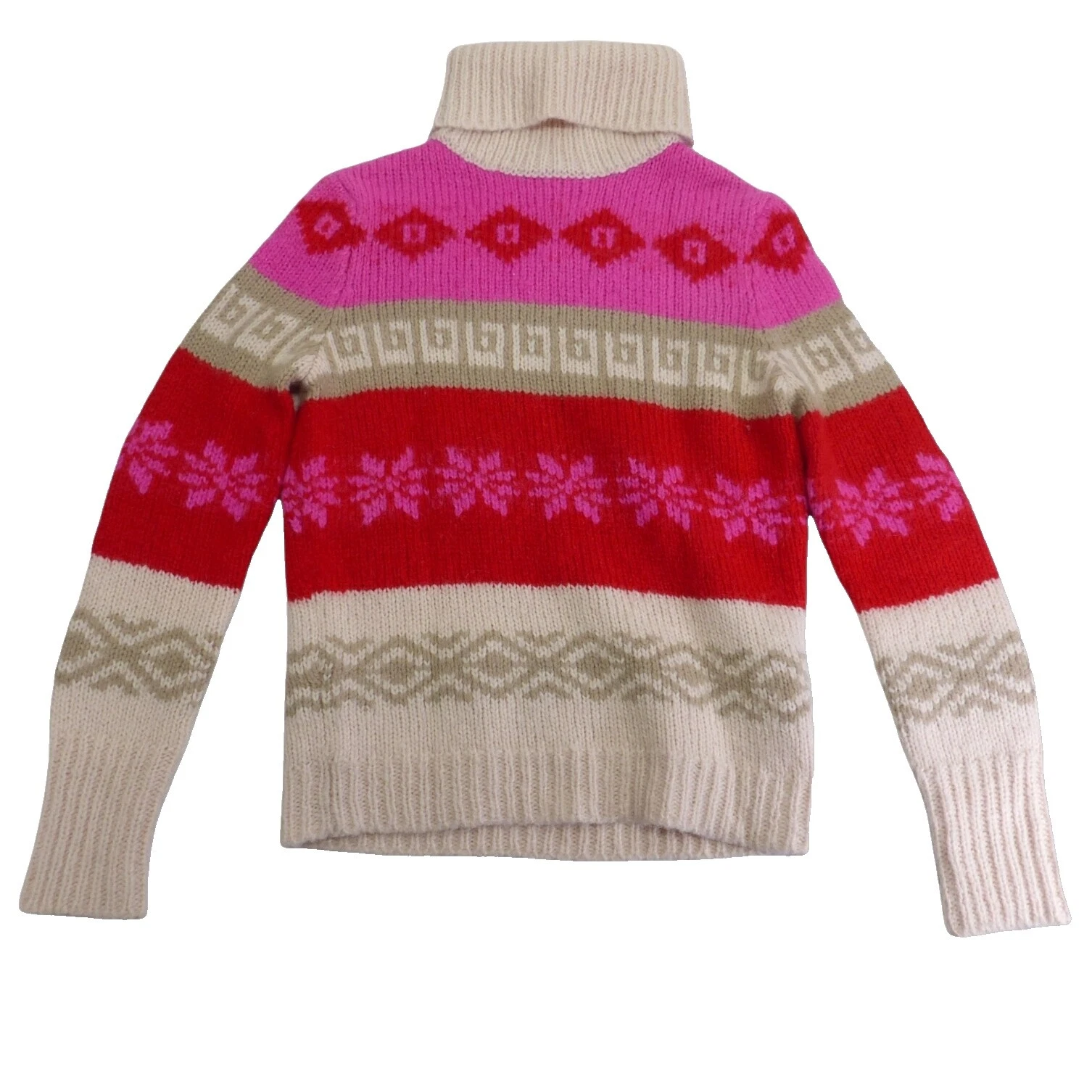 Suéteres para mujer geométrico Cuello de tortuga Angora