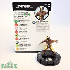Heroclix X-Men: House of X set Wolverine 004 Common figure w/card 