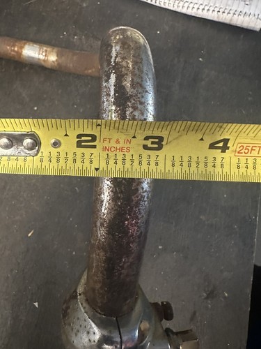 Old Harley Knucklehead Panhead Shovelhead Chopper Handlebars 535E - Picture 9 of 16